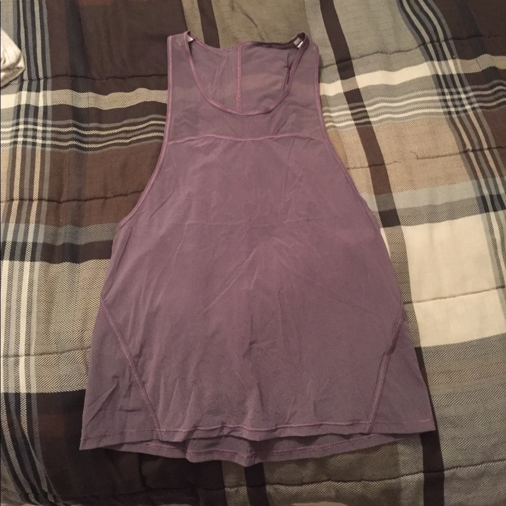 Lululemon gray tank
